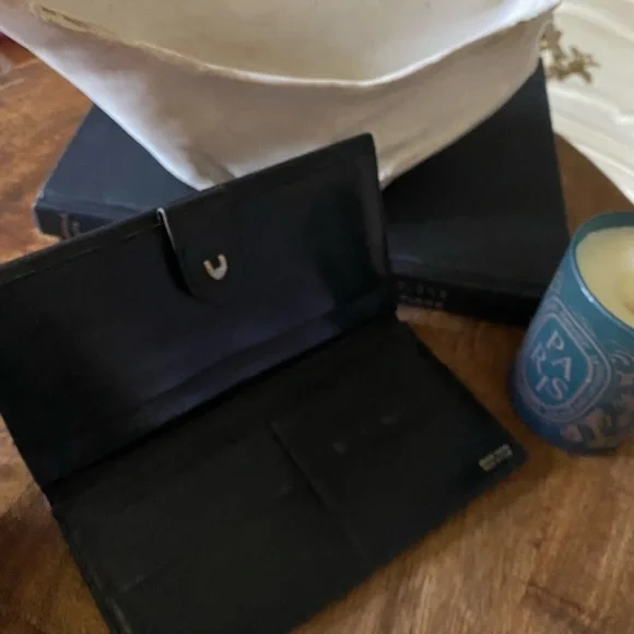 Made in Italy black genuine leather wallet - Picture 12 of 13